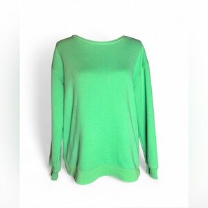 Ocean Drive Vibrant Lime Green Women's Sweater